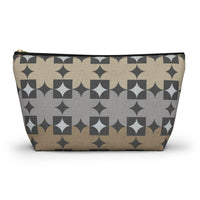 World's Fair Accessory Pouch w T-bottom in Brown